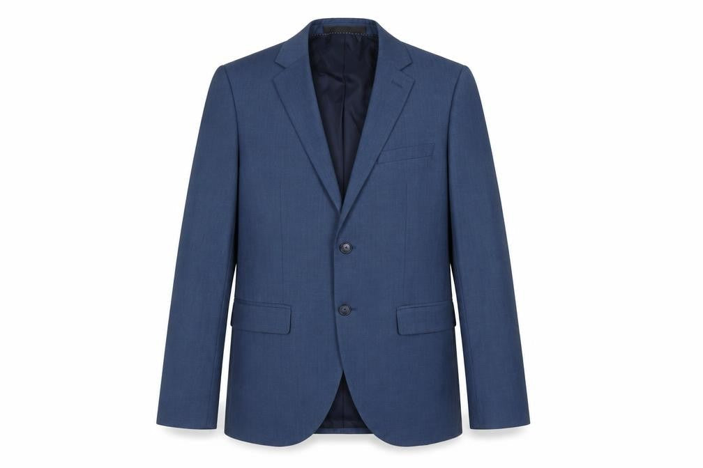 Mens UK Size 38 Topman Regular Blue Suit Jacket