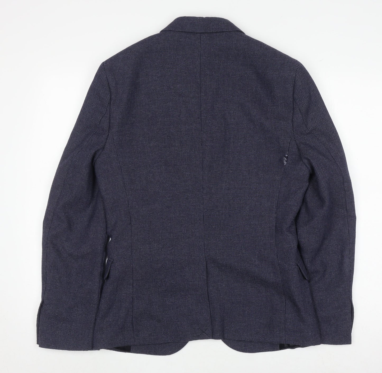Mens UK Size 36 H&M Regular Blue Suit Jacket