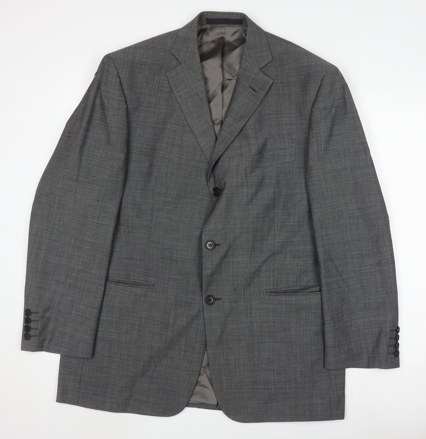 Mens UK Size 42 Marks and Spencer Regular Grey Suit Jacket