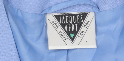 Jacques Vert Women's Blue Blazer Size 18 Suit Jacket