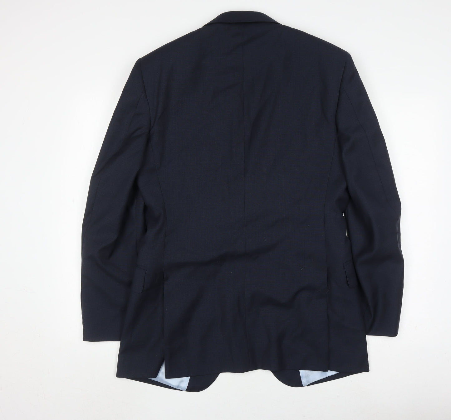 Mens UK Size 39 T.M.Lewin Regular Blue Suit Jacket