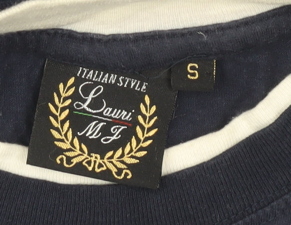 Lauri MJ Italian Style Men's Blue S Graphic T-Shirt