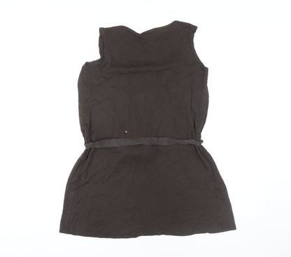 Womens UK Size 10 Kaliko Brown Basic Tank