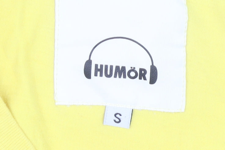 HUMÖR Unisex Yellow Art T-Shirt - Size S