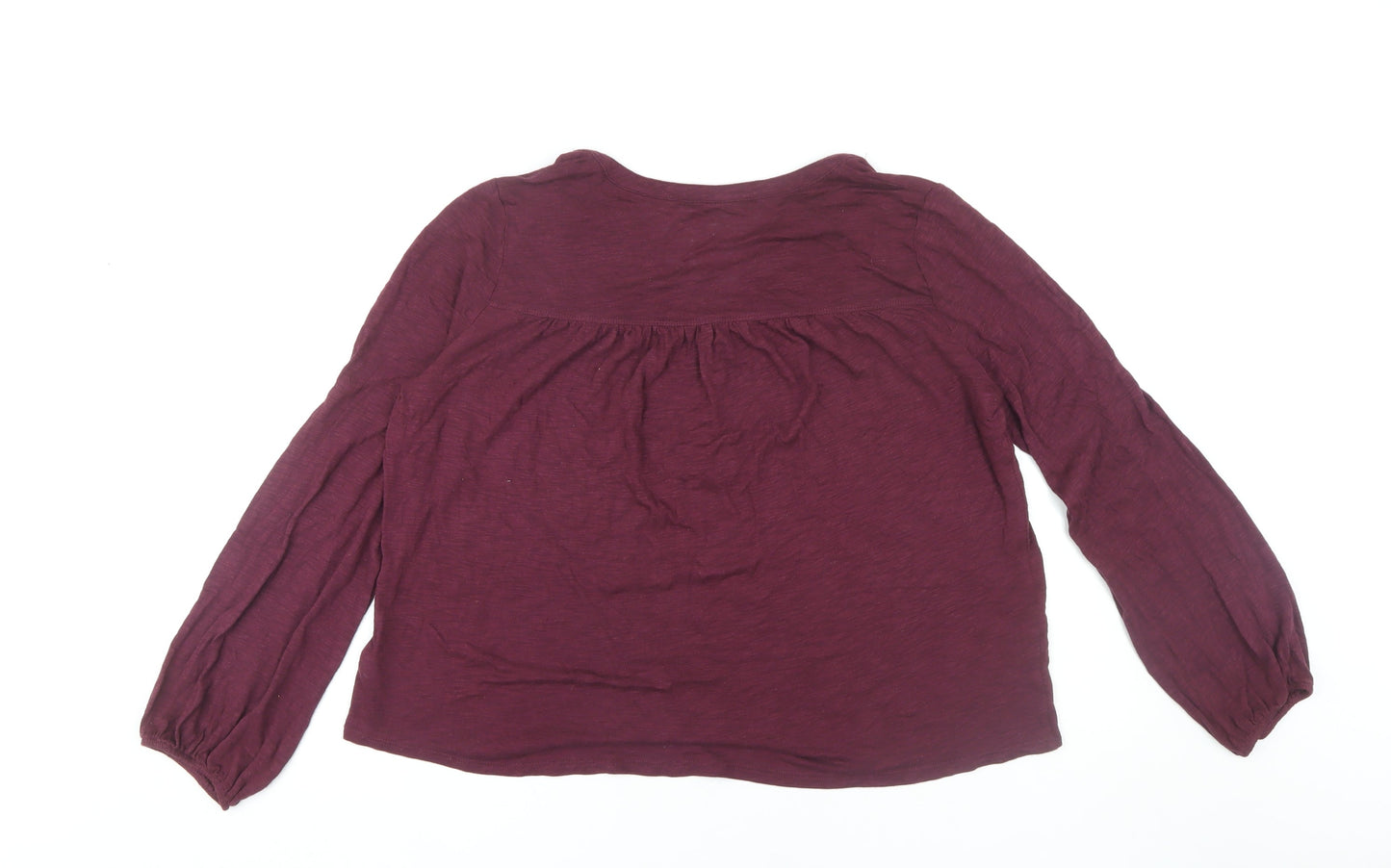 Womens UK Size M Gap Red Tunic Blouse