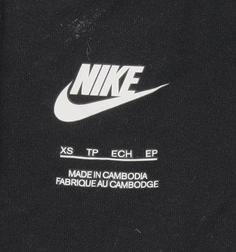 Nike Women's Black Sleeveless T-Shirt XS