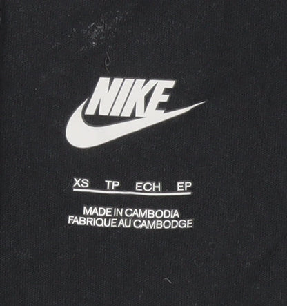 Nike Women's Black Sleeveless T-Shirt XS