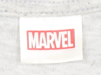 Marvel Men's Grey 2XL Graphic T-Shirt