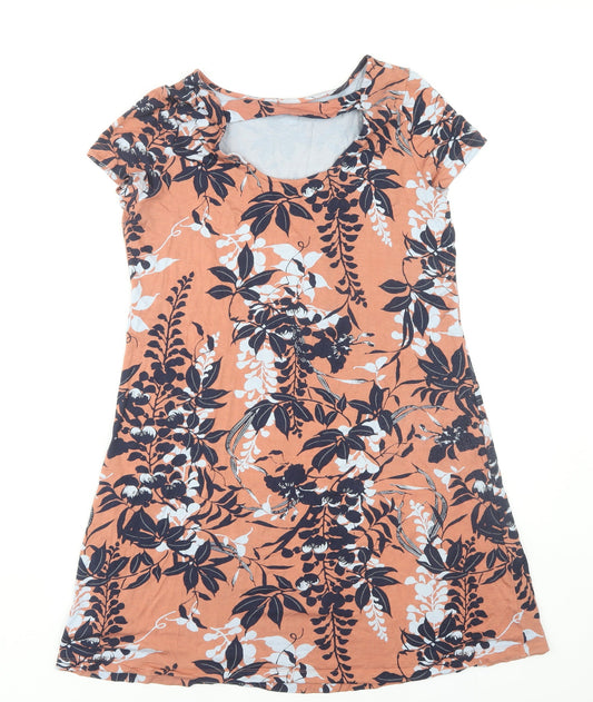 Marks and Spencer Women's Multicoloured Floral Shift Dress