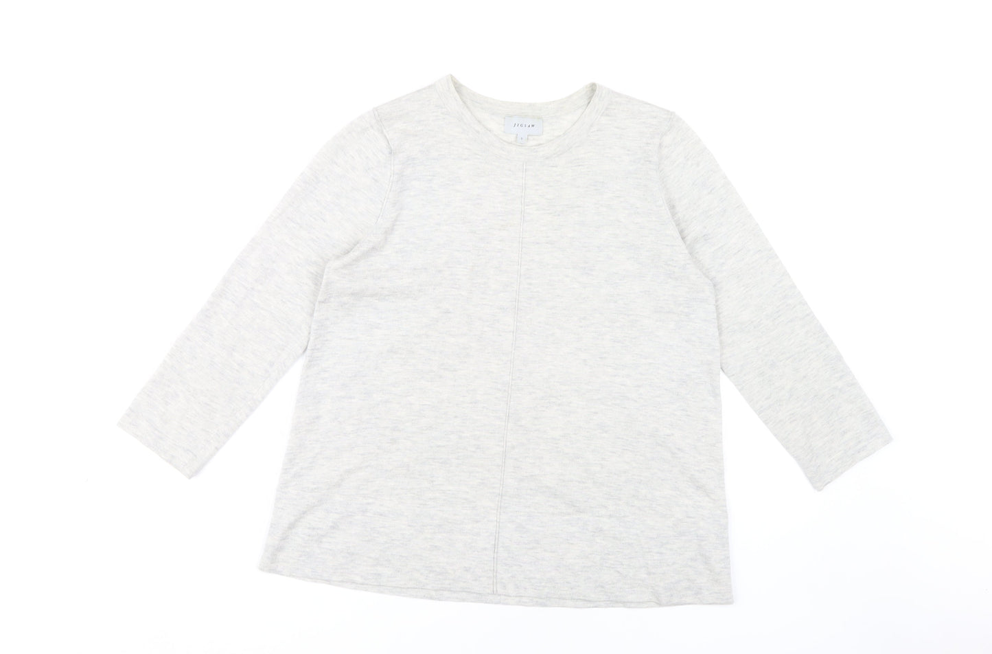 Womens UK Size S Jigsaw Grey Pullover Jumper