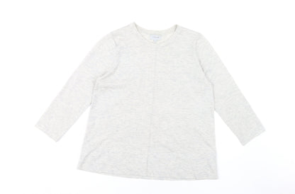 Womens UK Size S Jigsaw Grey Pullover Jumper