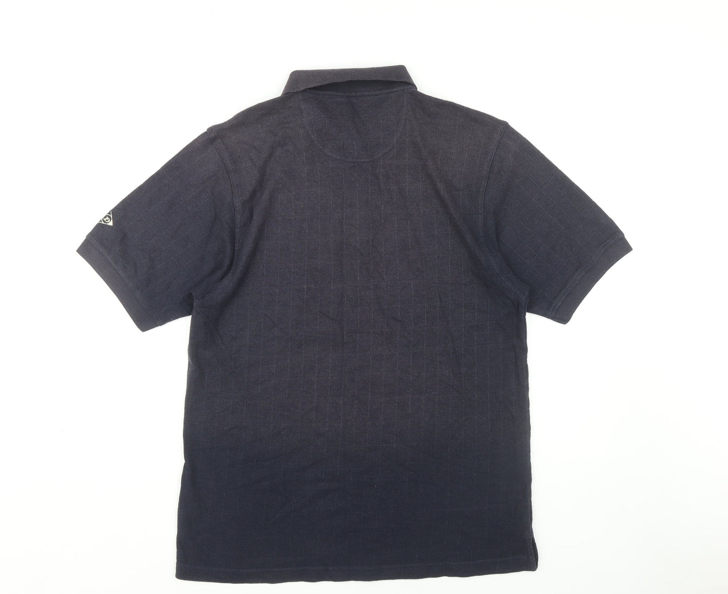 Dunlop Men's Black Polo Golf Shirt L Size Regular Fit