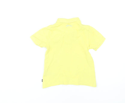 Joules Boys Yellow Polo Shirt, Size 6 Years, Short Sleeve