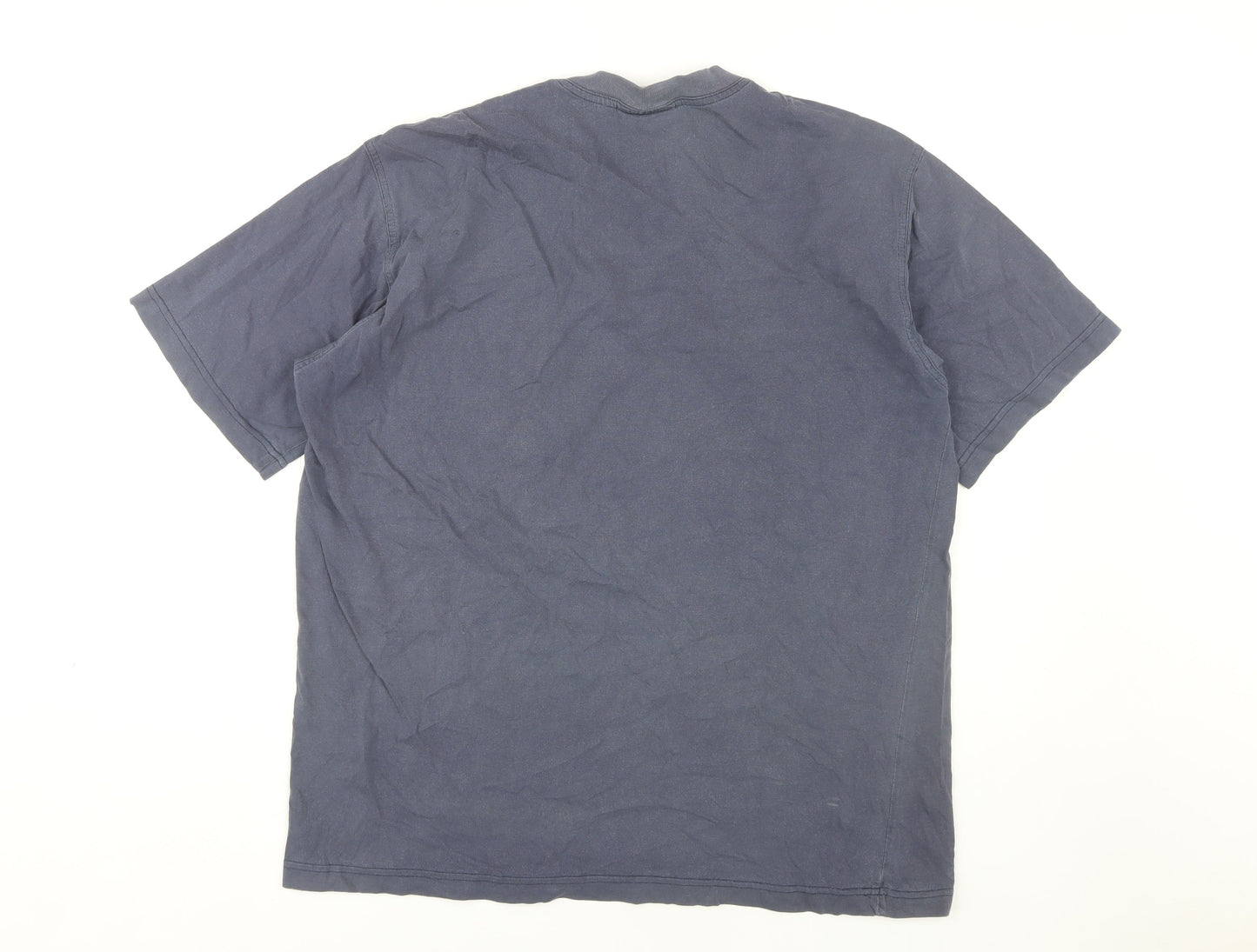 Adidas Men's Grey Graphic Print T-Shirt Size L