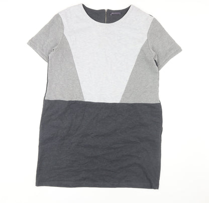 Marks and Spencer Women's Grey Shift Dress Size 18