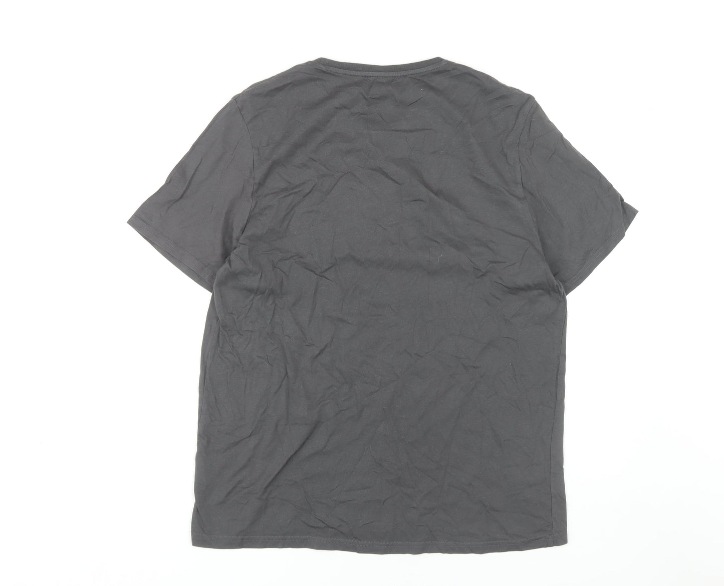 Mens UK Size L Comic Relief Grey  T-Shirt