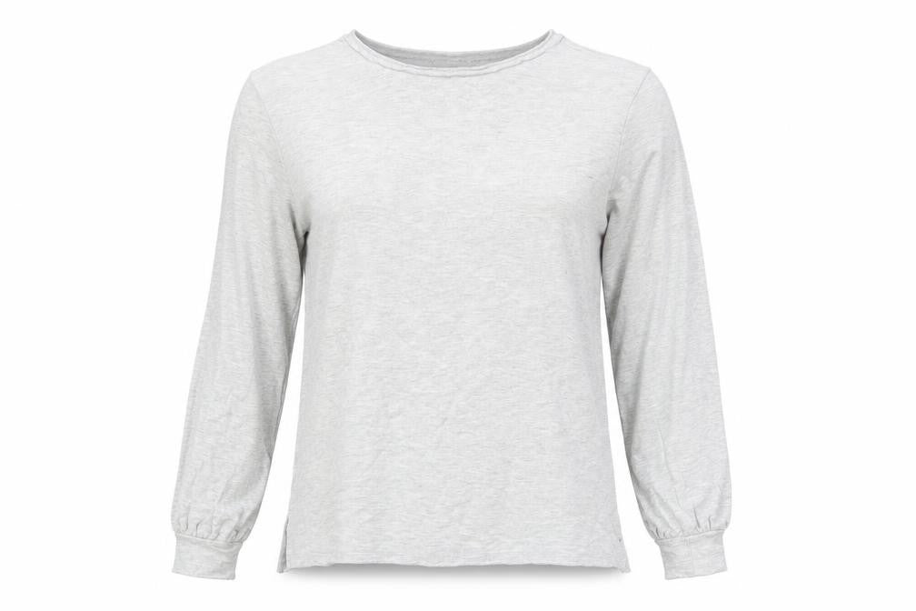 Womens UK Size S Oasis Grey Basic T-Shirt