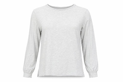 Womens UK Size S Oasis Grey Basic T-Shirt