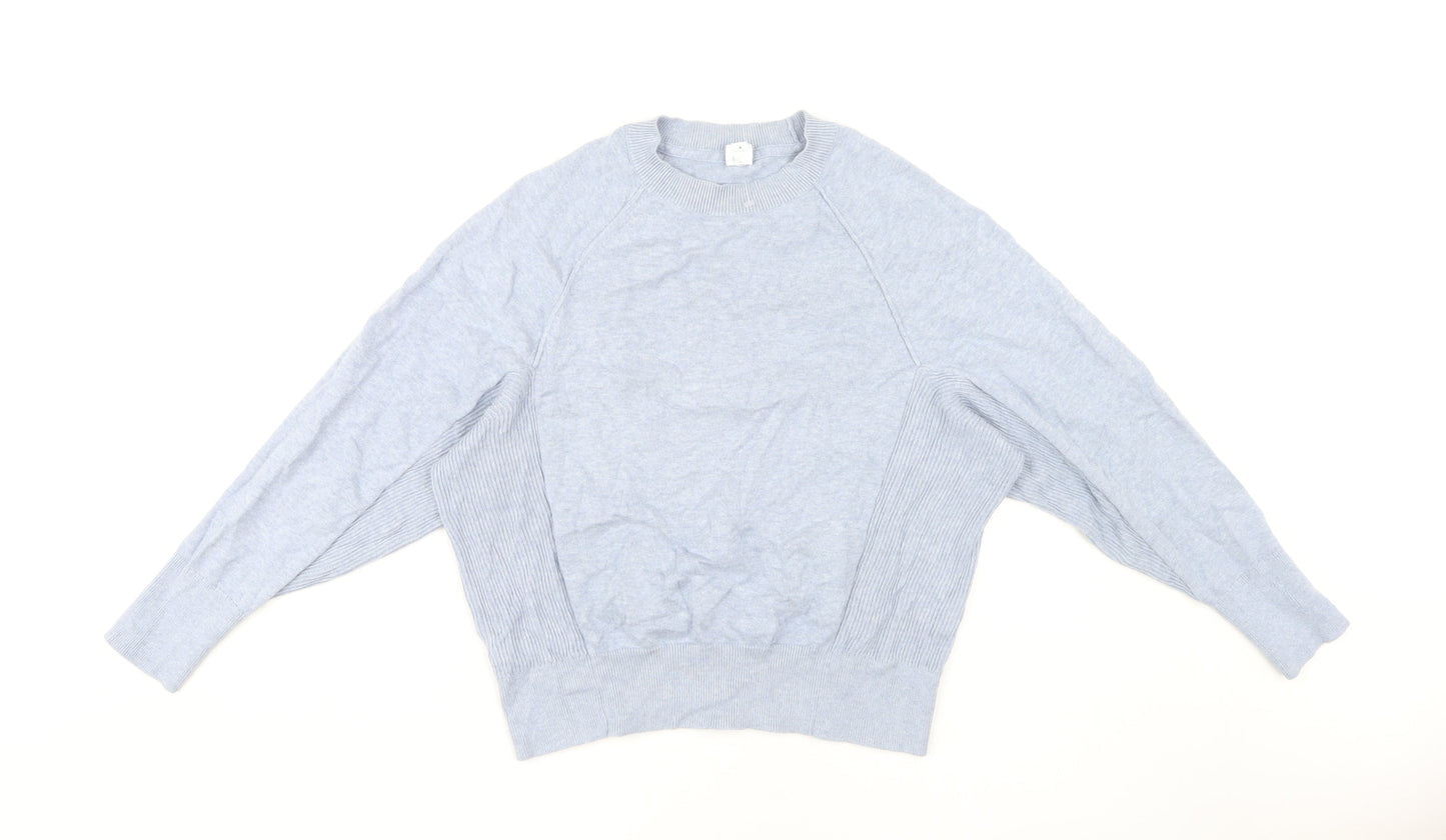 Womens UK Size S John Lewis Blue Pullover Jumper