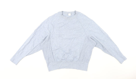 Womens UK Size S John Lewis Blue Pullover Jumper