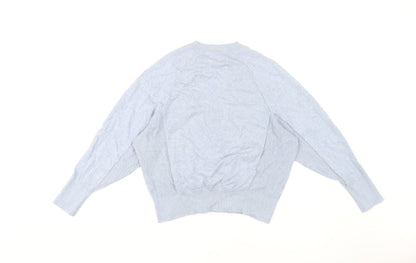 Womens UK Size S John Lewis Blue Pullover Jumper
