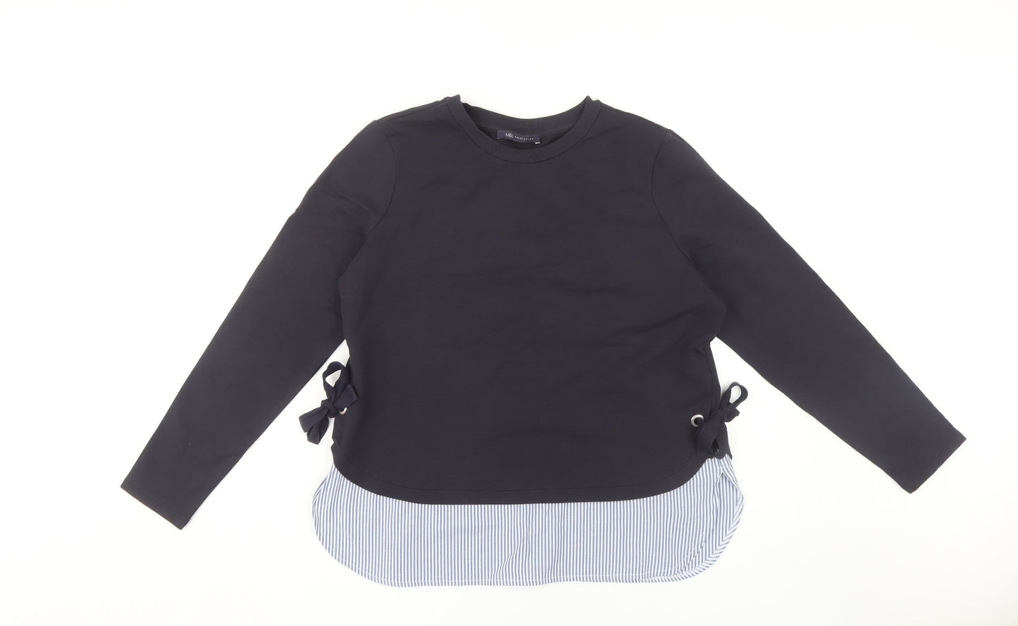 Womens UK Size 14 Marks and Spencer Black Basic Blouse