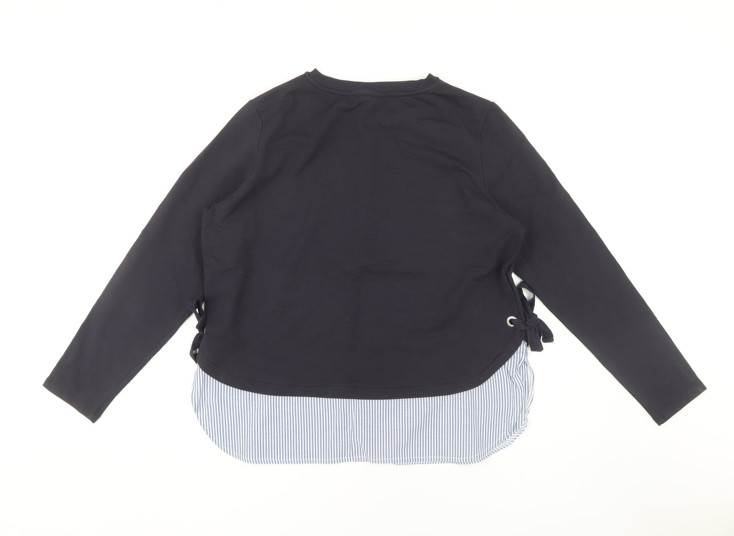 Womens UK Size 14 Marks and Spencer Black Basic Blouse