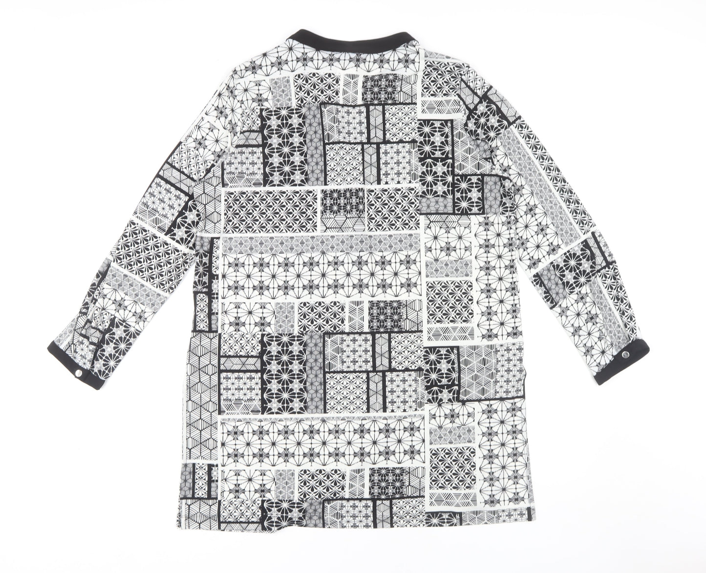 Womens UK Size L Wallis Multicoloured Basic Blouse