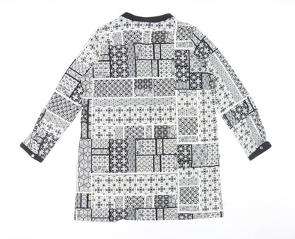 Womens UK Size L Wallis Multicoloured Basic Blouse