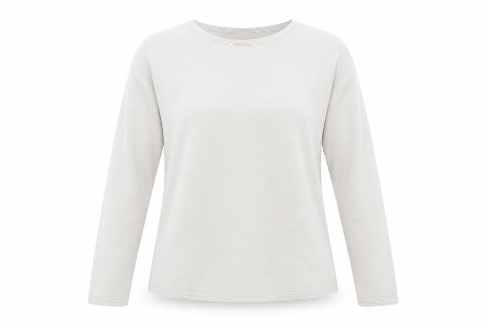 Womens UK Size L Uniqlo Beige Pullover Jumper