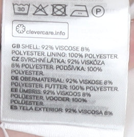 H&M Women's White Blazer, Size S, Elegant Office Casual