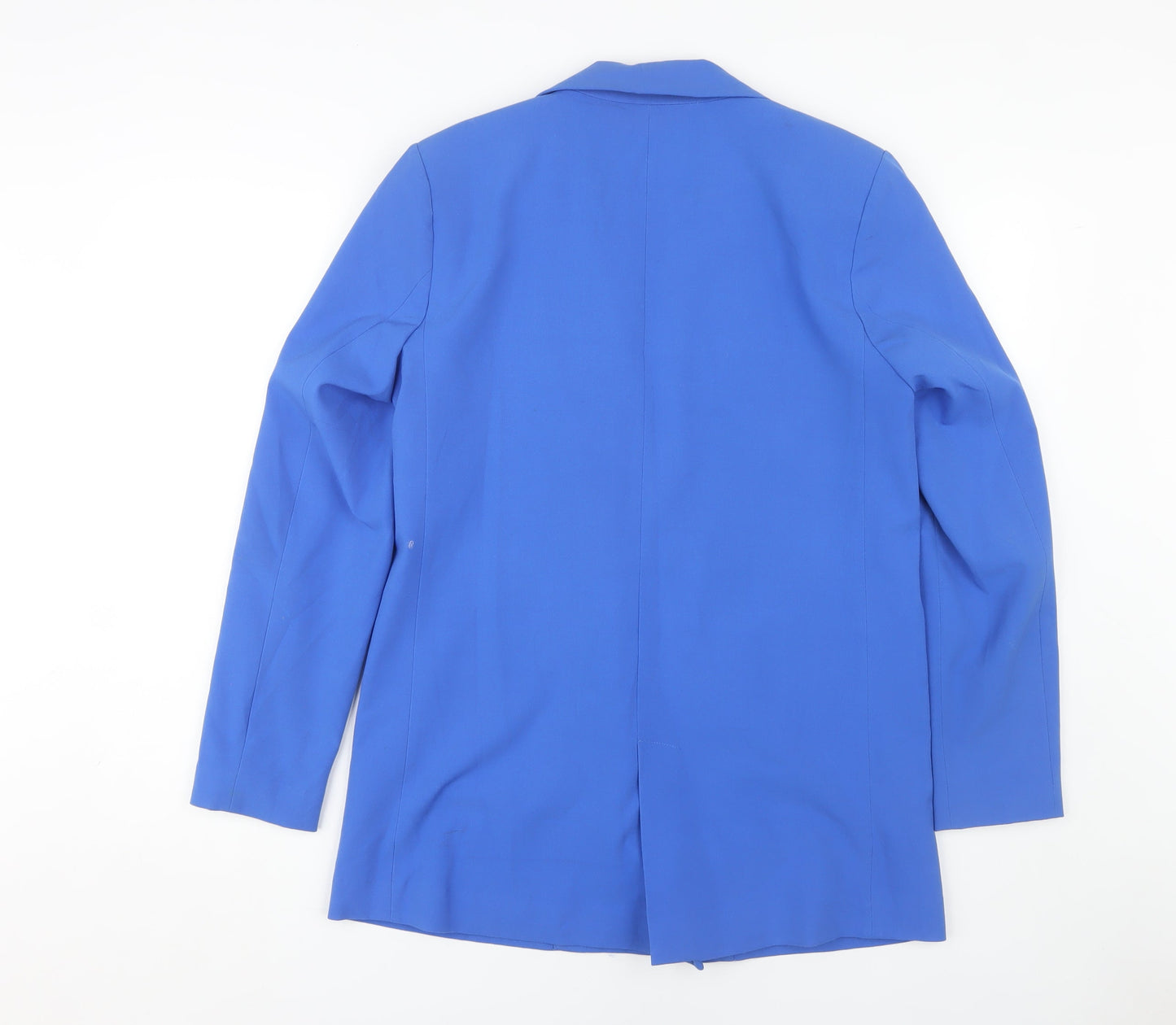 Womens UK Size 10 ICHI Blue Basic Jacket