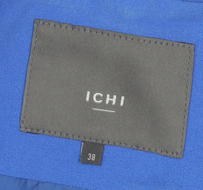 Womens UK Size 10 ICHI Blue Basic Jacket