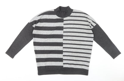 Womens UK Size M NEXT Grey Pullover Jumper