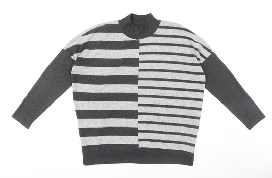 Womens UK Size M NEXT Grey Pullover Jumper