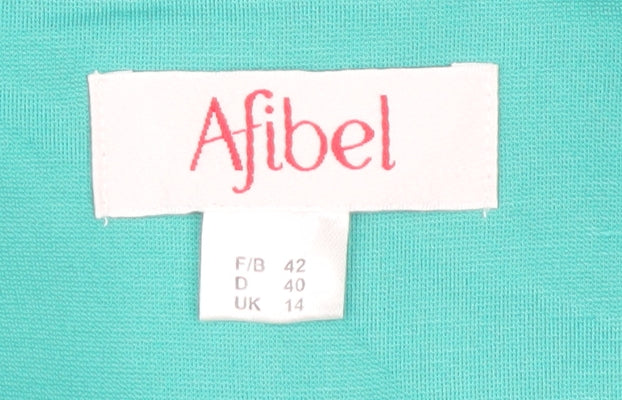 Womens UK Size 14 Afibel Green