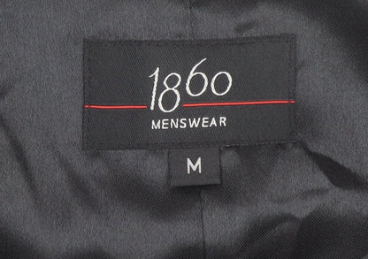 1860 Menswear Grey Waistcoat, Medium, Men's Formal