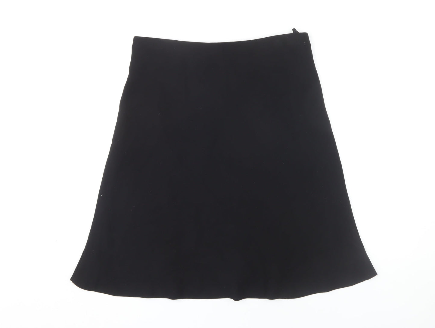 Marks and Spencer Women's Black A-Line Skirt Size 14