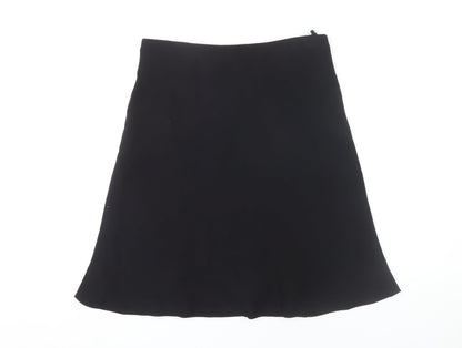 Marks and Spencer Women's Black A-Line Skirt Size 14