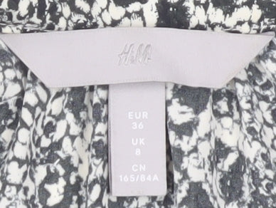 H&M Women's Multicoloured Dress Size 8