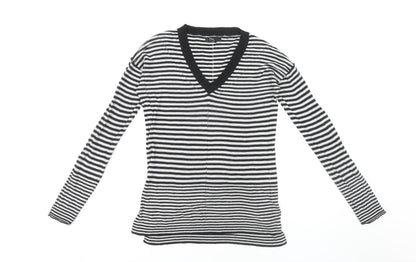 Womens UK Size 8 NEXT Black Pullover Jumper