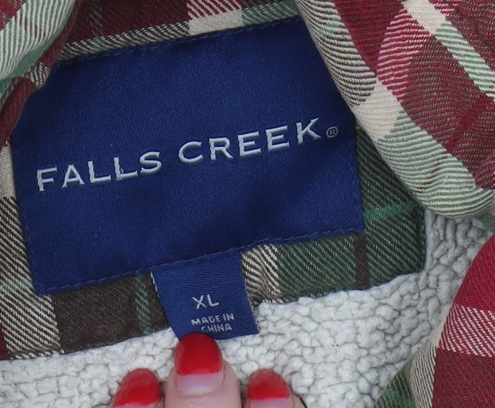 Mens UK Size XL Falls Creek Multicoloured Basic Jacket
