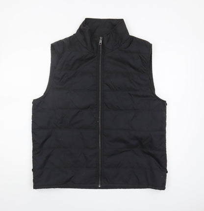 Mens UK Size L Jasper Conran Black Puffer Jacket