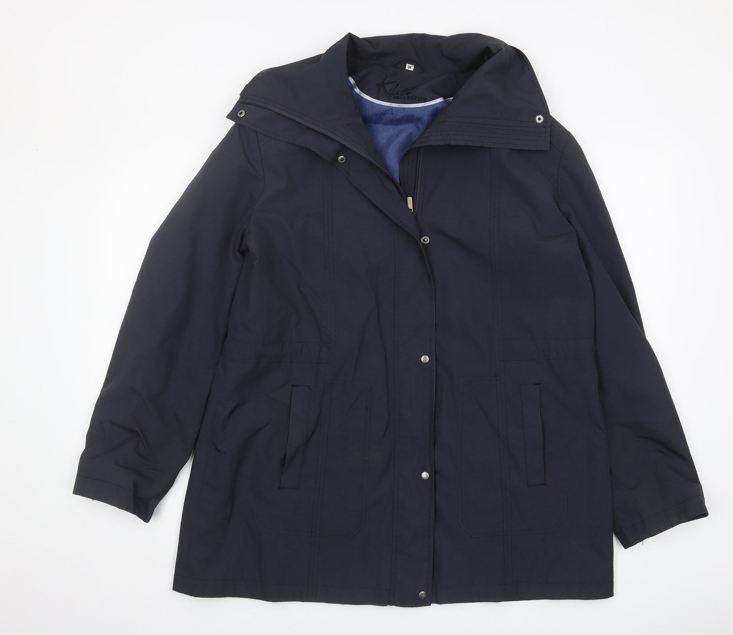 Womens UK Size M Klass Collection Blue Basic Jacket