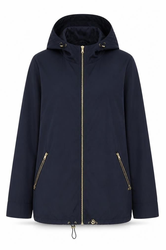 Womens UK Size 12 M&Co Blue Basic Jacket