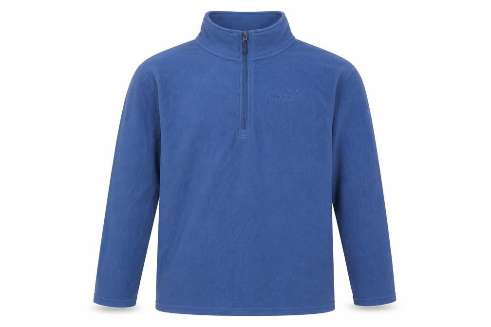 Mens UK Size M Peter Storm Blue 1/2 Zip Sweatshirt