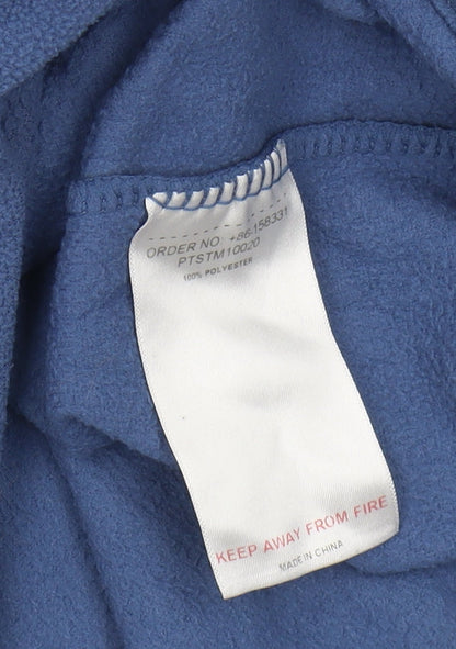 Mens UK Size M Peter Storm Blue 1/2 Zip Sweatshirt