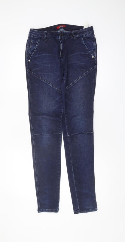 s.Oliver Women's Blue Skinny Jeans Size 10
