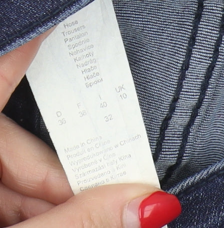 s.Oliver Women's Blue Skinny Jeans Size 10