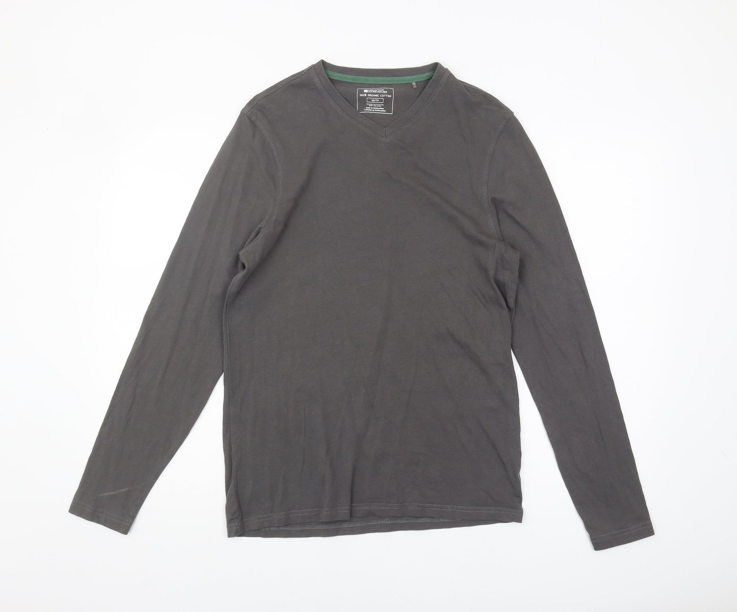 Mountain Warehouse Men's Black XS V-Neck Long Sleeve T-Shirt